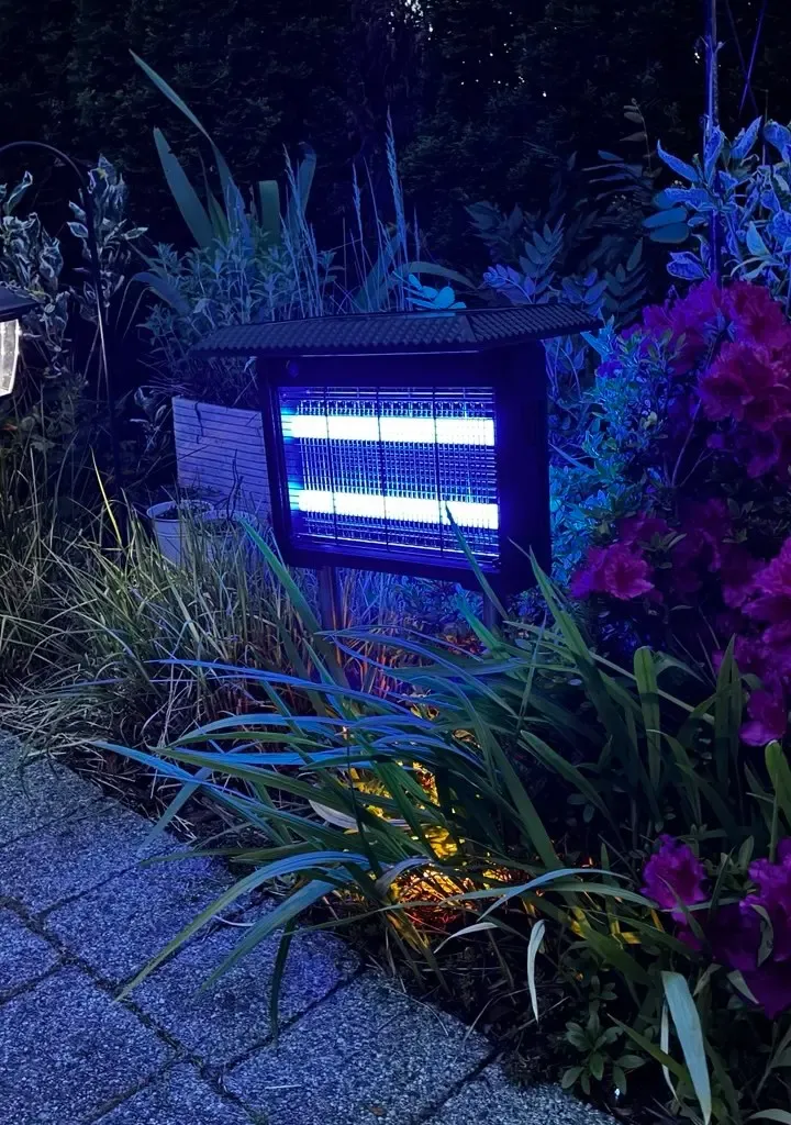 NovaVolt Solar Bug Zapper user Mark L.